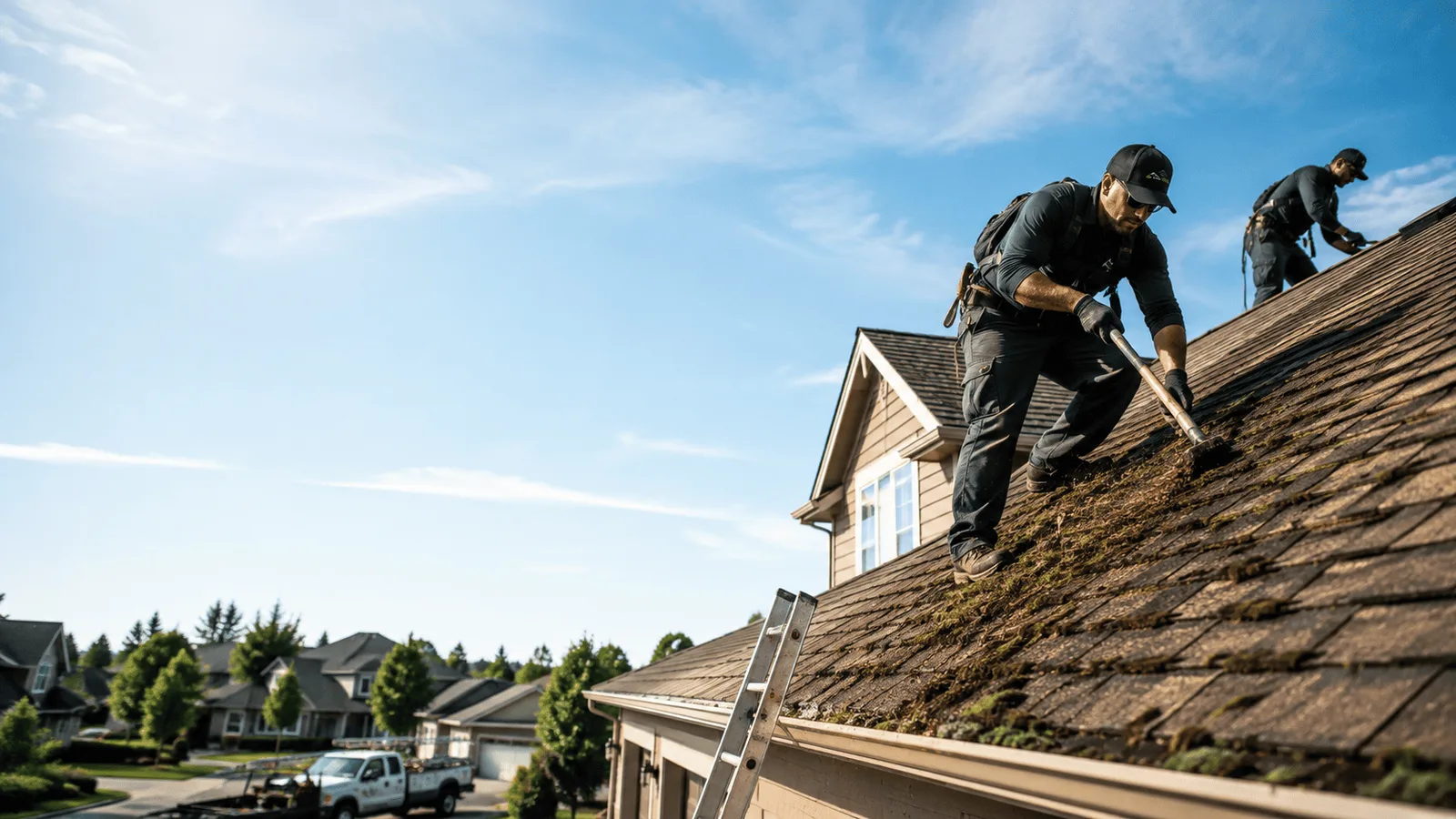 Roof Moss Removal in Uvalde, TX near me